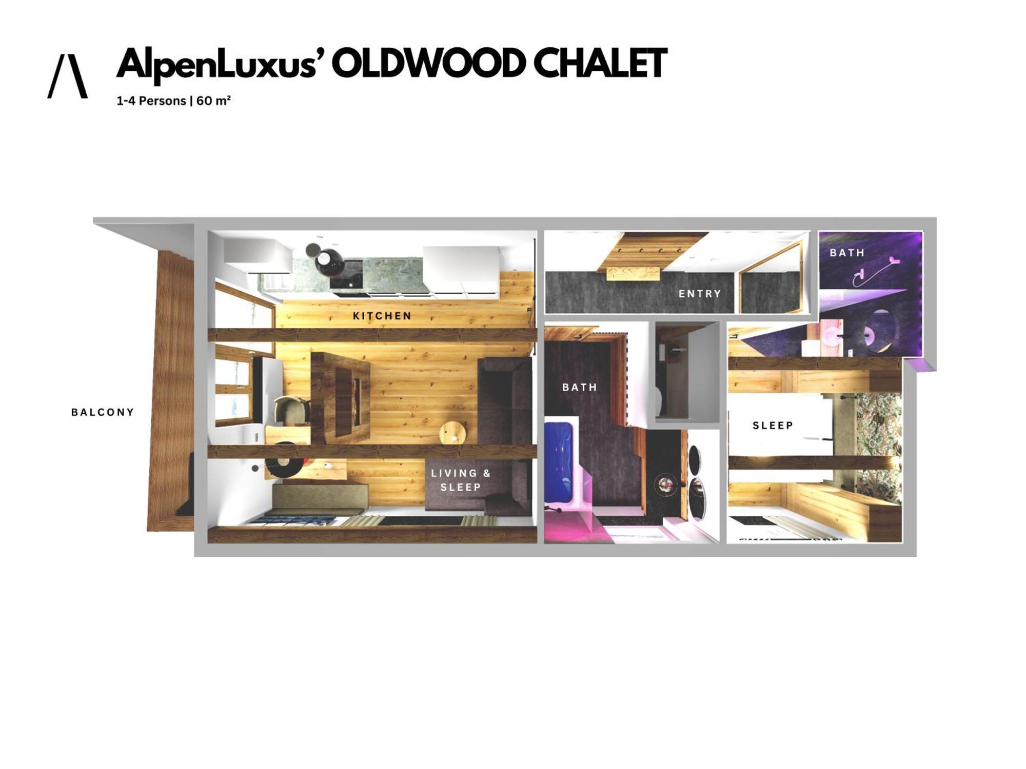 Oldwood Chalet - Balcony & Car Park By Alpenluxus Appartements Fügen Zewnętrze zdjęcie